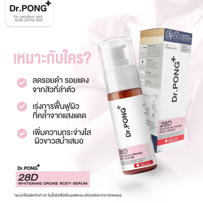 Niacinamide and Glutathione serum for body