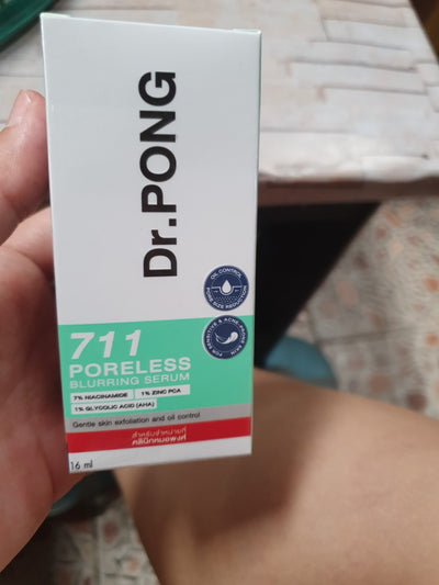 Achieve a poreless complexion with Dr.PONG 711 Poreless Blurring Serum