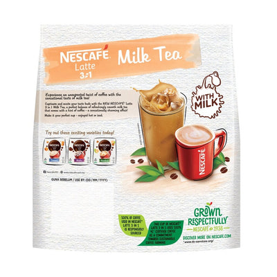 Café-style milk tea espresso sachets