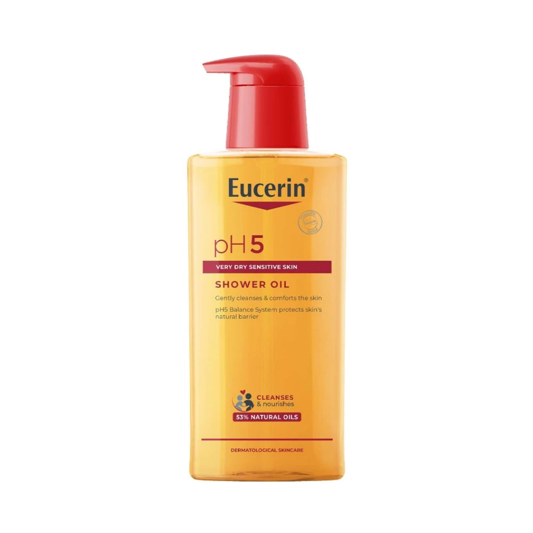 Eucerin dermatologist-tested shower care
