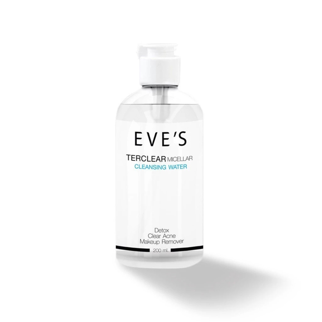Press-pump dispenser of EVE'S gentle micellar