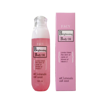 Facy Brightening Body Oil 100ml bottle
