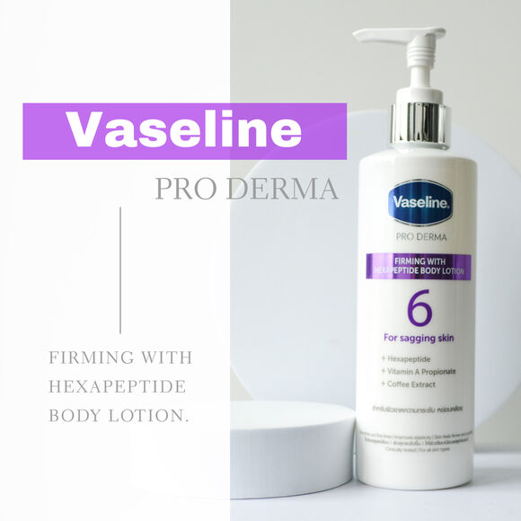 Vaseline Pro Derma Firming With Hexapeptide Body Lotion - Thaimegastore