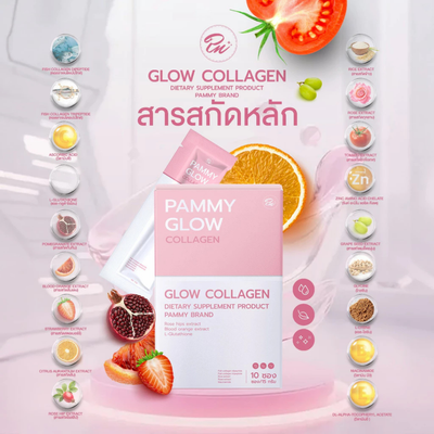 Pink Glow Collagen Drink Mix