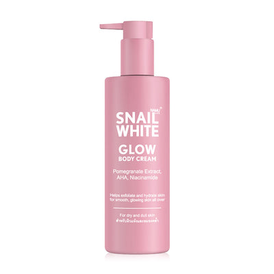 NAMU LIFE SNAILWHITE Glow Body Cream for radiant skin.