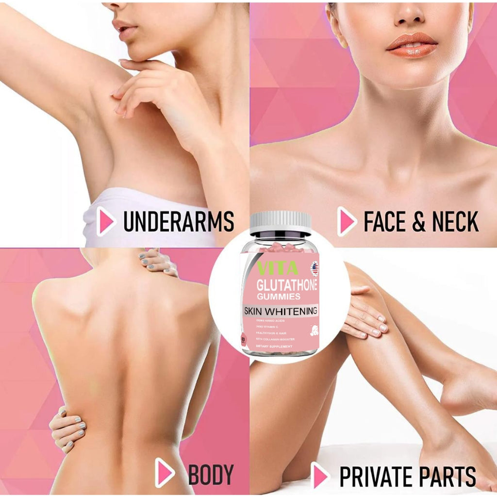 VITA Glutathione Gummy Skin Whitening - Thaimegastore VITA Glutathione Gummy Skin Whitening - Thaimegastore