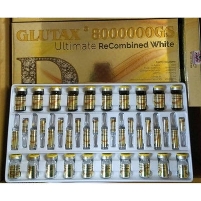 Collagen and glutathione anti-aging injection