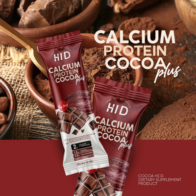 Soy protein in HID cocoa beverage