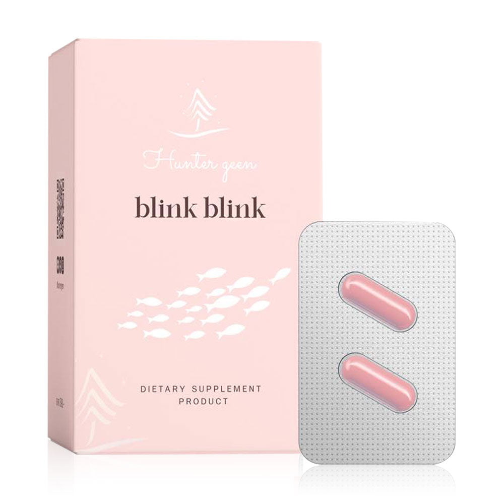 HUNTER GEEN Blink Blink: A natural supplement for glowing, healthy skin.