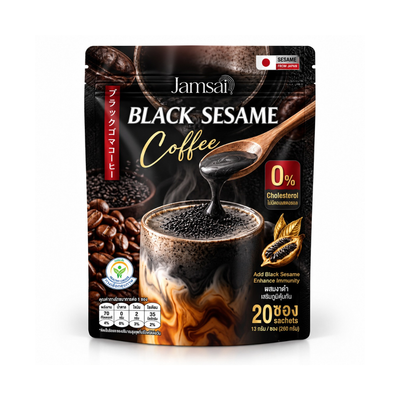 Jamsai Black Sesame Coffee 20 sachets