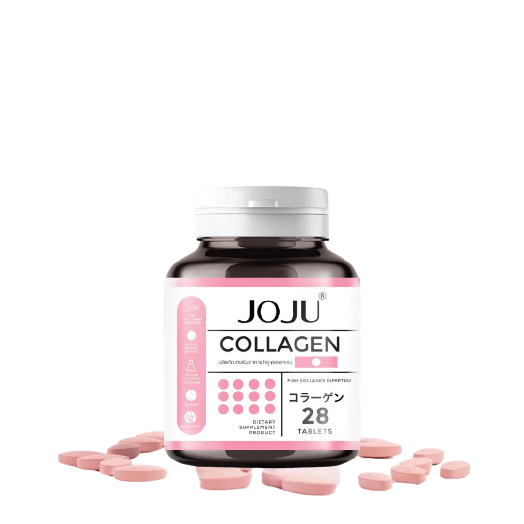 JOJU COLLAGEN bottle with powerful skin benefits