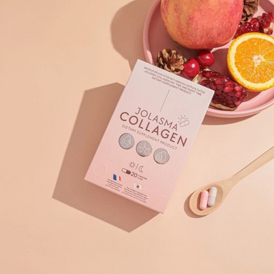 Skin glow collagen product with fruit extracts