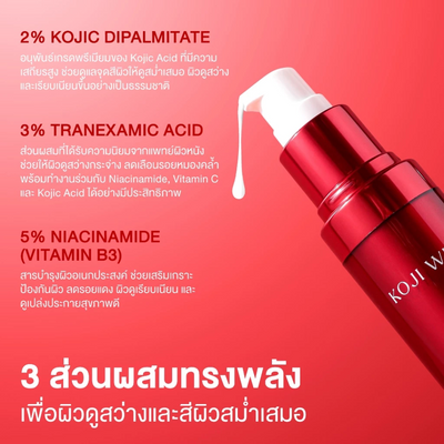 Koji White serum with 5% Niacinamide