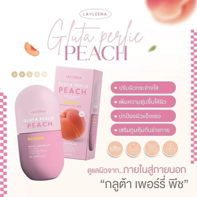 Layleena Gluta Peach+ beauty capsules
