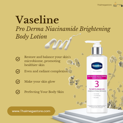 Brighten and even out your skin tone with Vaseline body lotion