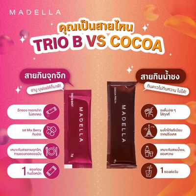 Weight management supplement powder Trio B Shot