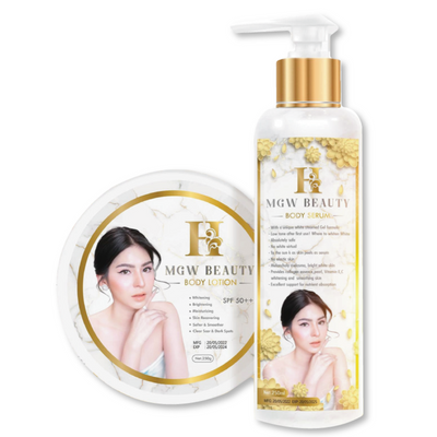 MGW Beauty Body Lotion and Serum SPF 50++