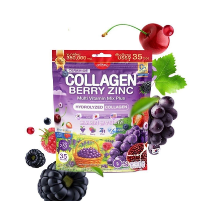 Mikeo Collagen Berry Zinc multi vitamin mix