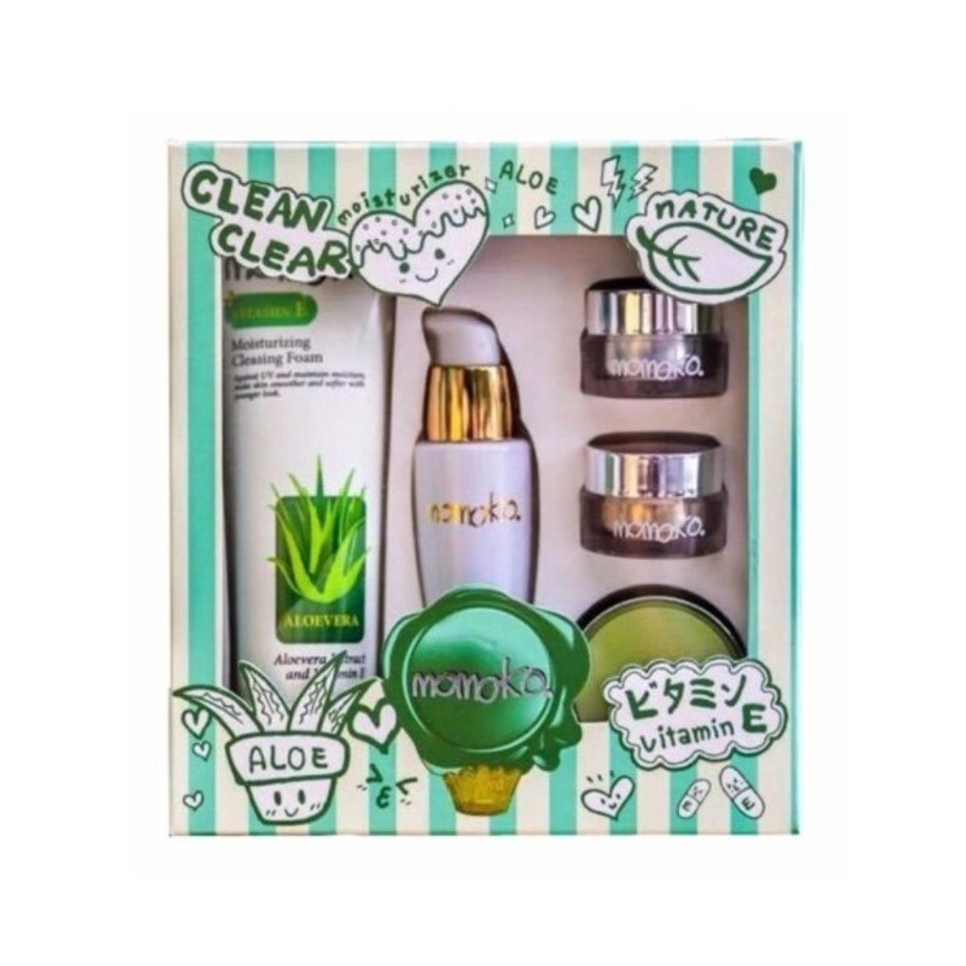 Momoko facial care complete skincare box set