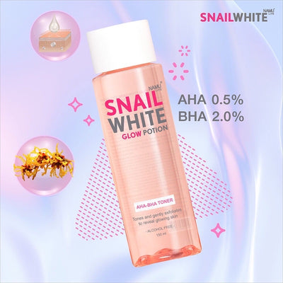 AHA BHA exfoliating facial toner