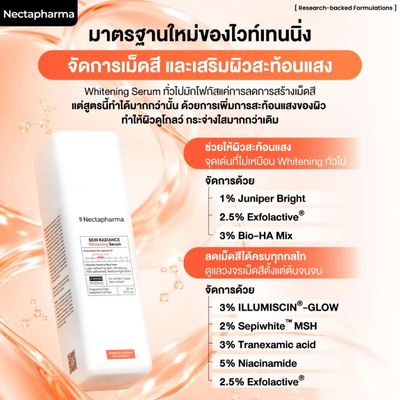 Nectapharma serum for dull and uneven-looking skin