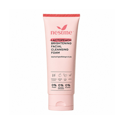NESTME Lactopeach Brightening Facial Cleansing Foam