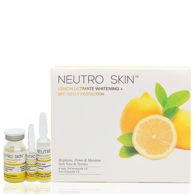 Skin whitening and UV protection product - NEUTRO SKIN LEMON ULTIMATE WHITENING +SPF 100 UV PROTECTION