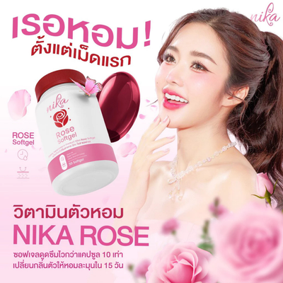 Nika Rose Softgel with rose extract