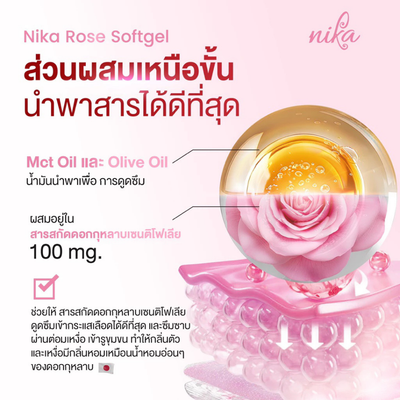 Nika Rose dietary supplement with botanical extracts