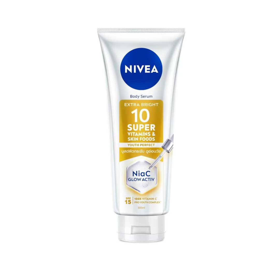 NIVEA Youth Perfect body serum bottle