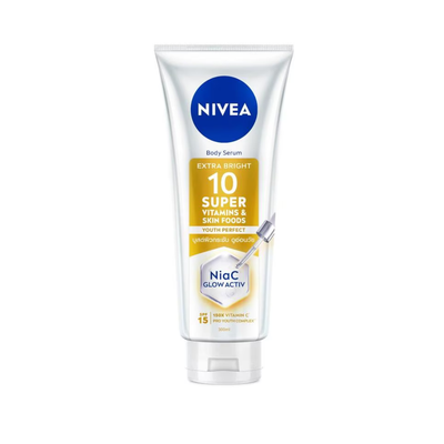 NIVEA Youth Perfect body serum bottle