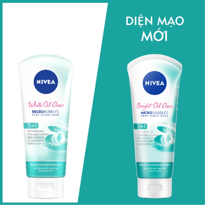 Nivea brightening face cleanser