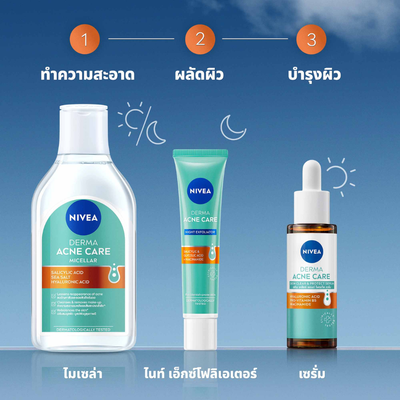 NIVEA dermatologist tested micellar water