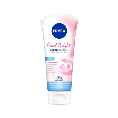 Nivea Pearl Bright facial cleansing foam
