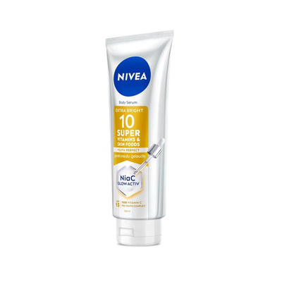 NIVEA body serum SPF15 packaging