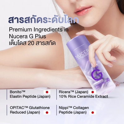 Nucera G Plus advanced beauty care capsules for skin radiance