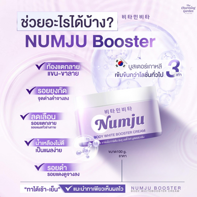 The Charming Garden Numju Body White Booster Cream for Wrinkle reduction