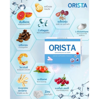 Ingredients in Orista Plus Dietary Supplement