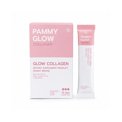 Pammy Pink Glow Collagen 10 Sachets