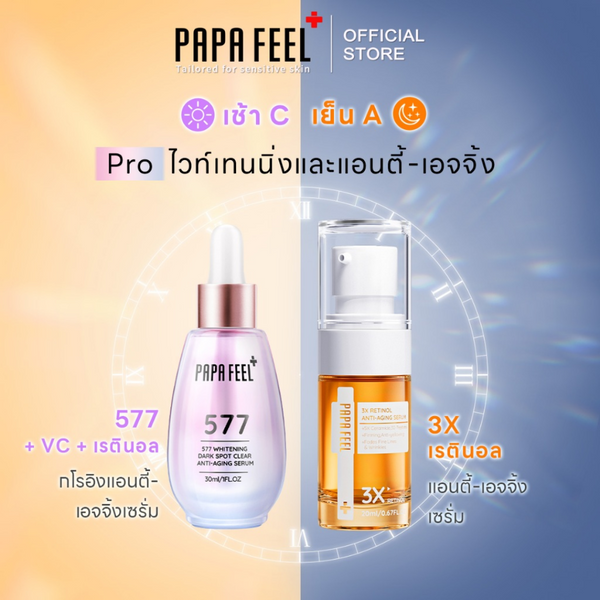 Papa Feel Advanced Skincare Duo – Dark Spot & Anti-Aging Power