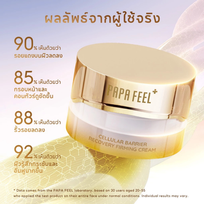 Night repair firming face cream treatment