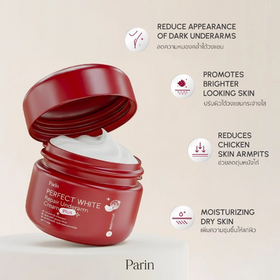 Parin brightening cream for smooth underarms