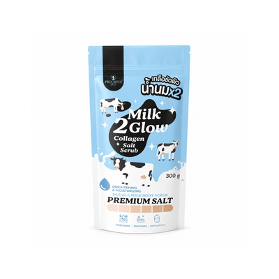 Precious Skin Milk 2 Glow Salt Scrub