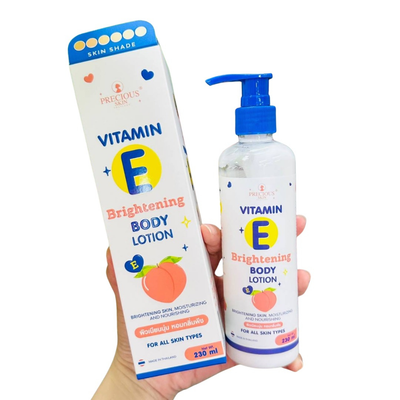 Front of Precious Skin Vitamin E Lotion