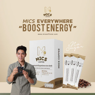 PRIDE MICS Energy Coffee - the ultimate combination of taste and wellness