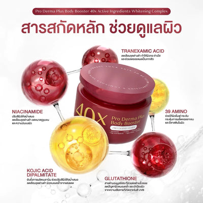 Body cream with 40X active complex