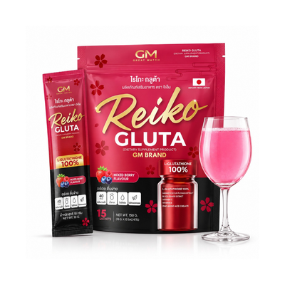 Reiko Gluta GM Brand dietary supplement