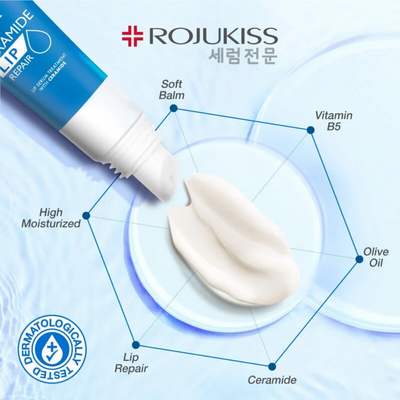 Rojukiss 5X Ceramide Lip Serum Treatment ingredients and benefits