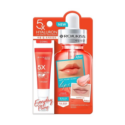 Rojukiss 5X Hya Coral Lip Serum Treatment packaging