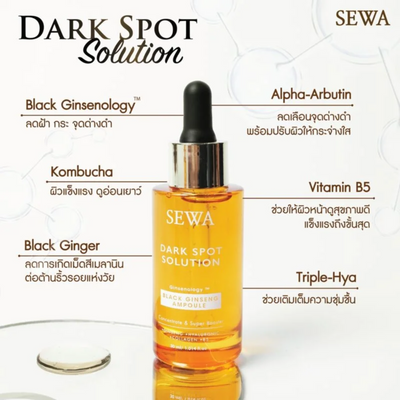 Sewa Dark Spot Solution Black Ginseng Ampoule main ingredients